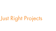 Just Right Projects Heading