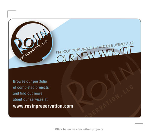 Rosin Presservation, LLC Alternate Business Card Mock-ups