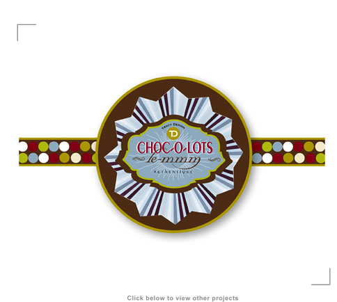Chocolate Gift Label