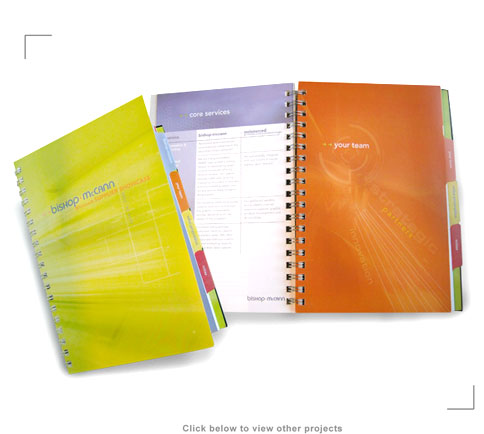 Bishop McCann - Image Folder & Brochure